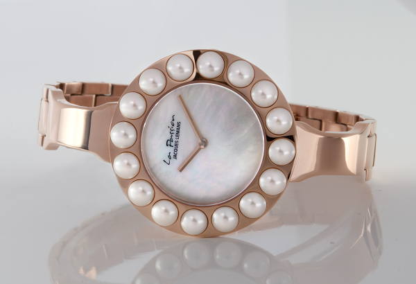 Jacques Lemans La Passion LP-117B Damen Uhr Edelstahl Quarz 5Bar